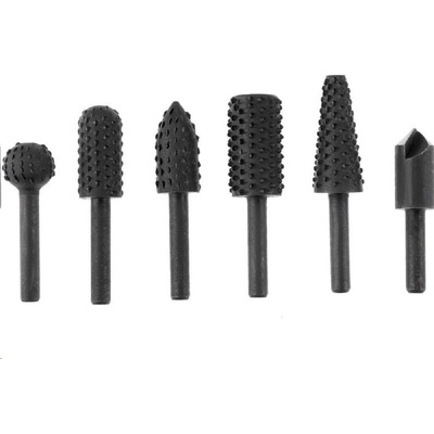 EXTOL PREMIUM rašple rotační do dřeva 6 ks – Zboží Dáma