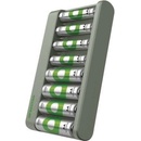 GP Eco E821 + 4x AA 2100mAh, 4x AAA 850mAh