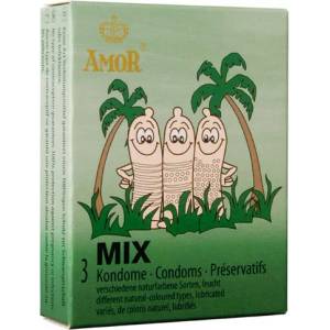 Amor Презервативи "amor mix" 3 бр