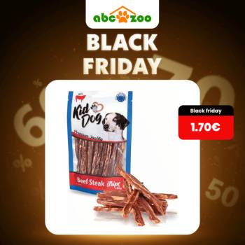 KIDDOG hovězí steak v proužku 80 g