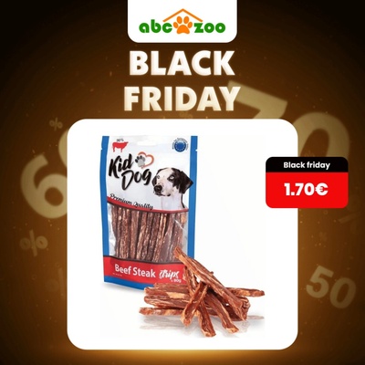 KIDDOG hovězí steak v proužku 80 g