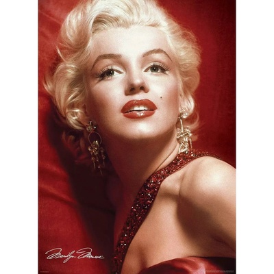 EuroGraphics Marilyn Monroe Red Portrait 1000 dílků