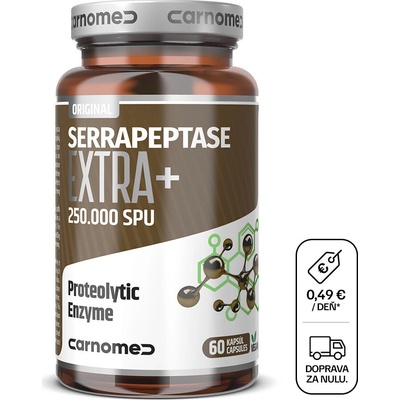 Carnomed Serrapeptase Extra 250.000SPU 60 kapsúl