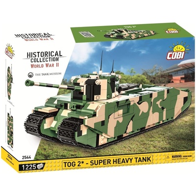 COBI 2544 World War II Britský supertěžký tank TOG2 – Zboží Mobilmania