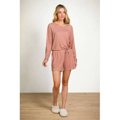 Pip Studio kraťasy Bob Thousand Leaves růžové