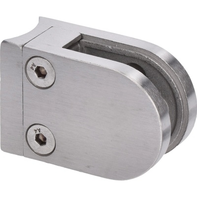 Svorka skla/ na trubku 42,4 mm/ 64 x 43 x 25 mm broušený nerez/ AISI316