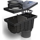 Haco Lapač strešných vôd LSV DN 110 čierny