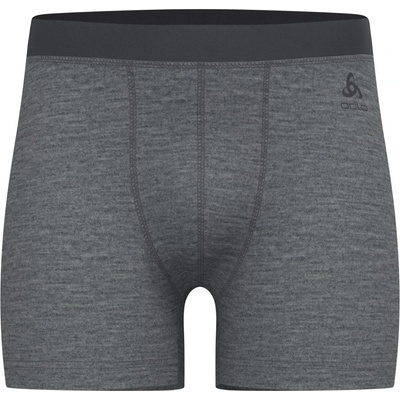 Odlo Мъжко мериносово термобельо Odlo Merino 160 Boxer Merino base layer - Odlo Steel Grey Melange (015-1879-0311)
