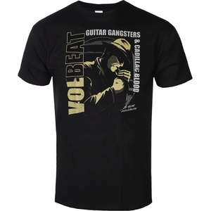 HYBRIS Мъжка тениска Volbeat - Guitar Gangsters - Black - HYBRIS - WMX-1-VB007-H42-6-BK