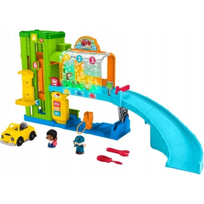 Fisher Price Little People Vzdělávací myčka aut HRC53