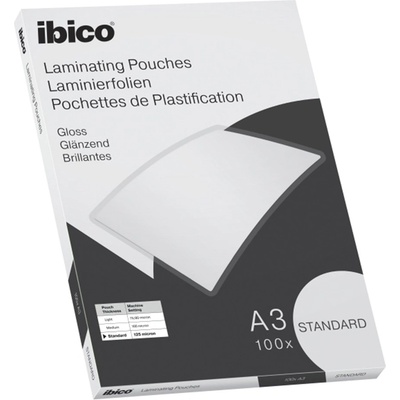 Ibico Ламиниращо фолио IBICO A/3 303x426mm 125 микрона гланц 100/барабан 627313 (627313)