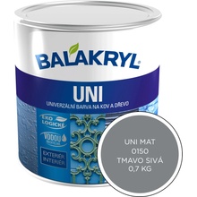 Balakryl Uni mat 0,7 kg svetlo sivá