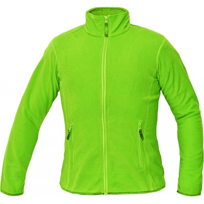 Gomti bunda fleece dámska limetková