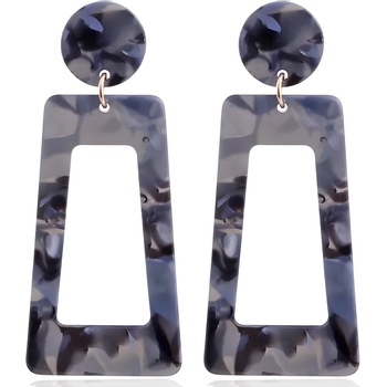 HARAHU Обици di-18993 - Сиви kp18993 (di-18993)