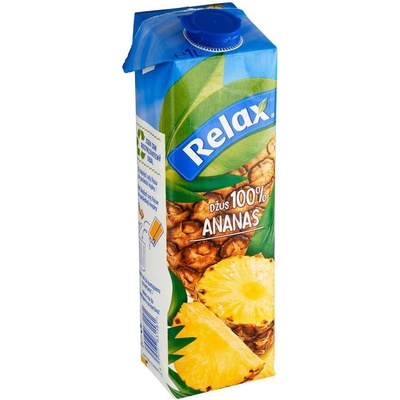 Relax džus ananas 100% 1 l