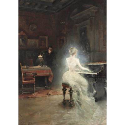 Art Puzzle - Puzzle The Ghost Pianist - 500 piese