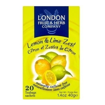 London Fruit & Herb lemon & lime zest čaj 20 sáčků