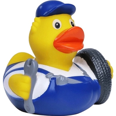 Schnabels Gumená kačička Automechanik 9 cm