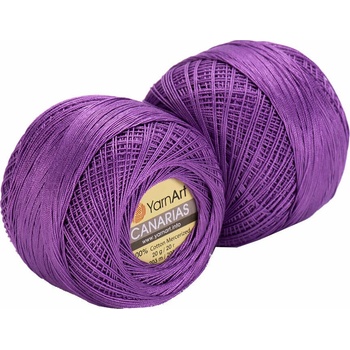 YARNART Canarias 6309 Purple Плетене на една кука прежда (Canarias 6309)