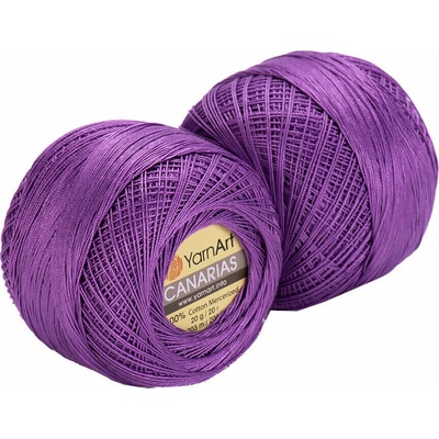 YARNART Canarias 6309 Purple Плетене на една кука прежда (Canarias 6309)