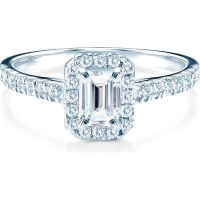 Savicki Zásnubný prsteň biele zlato diamant RB16192EG