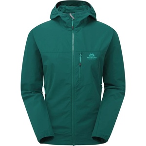 Mountain Equipment Дамско софтшел яке Mountain Equipment Women's Echo Hooded Jacket Softshell jacket - Deep Teal - размер 42 (EU) (103-2842-0115)