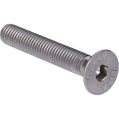 Nerezová zápustná skrutka M10 x 40 mm, DIN 7991/AISI 304