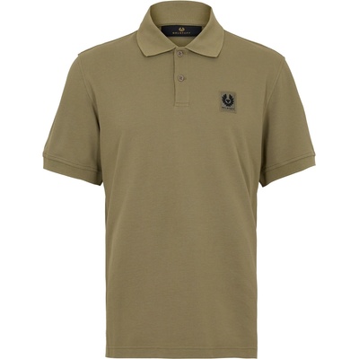 BELSTAFF Cotton Pique Polo - Fatigue Green