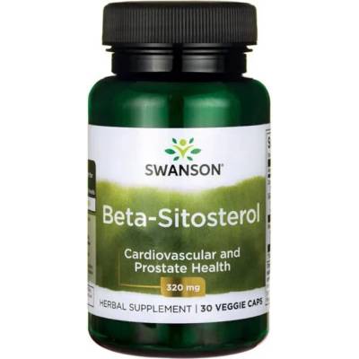 Swanson Beta-Sitosterol, 320 mg, 30 капсули, Swanson (SWU741)