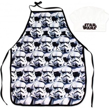 Exity Detská zástera s kuchárskou čiapkou Star Wars