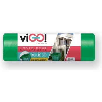 viGO Pytle 120L 50µm 7ks zelené