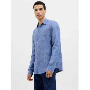 JACK & JONES Риза jprcclawrence linen l/s shirt sn (122739074711102)