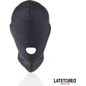 LateToBed BDSM Line Eyes Cover Hood Black