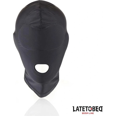 LateToBed BDSM Line Eyes Cover Hood Black