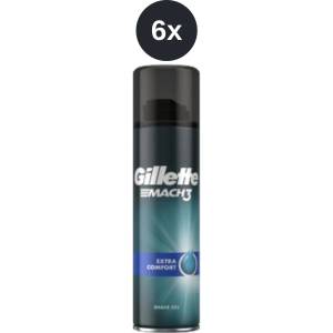 Gillette Гел за бръснене GILLETTE 6x200 мл MACH3 COMFORT