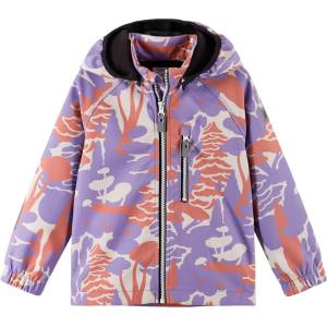 Reima Детско софтшел яке Reima Kid's Vantti Softshell jacket - Blooming Lilac AOP - размер 110 (EU) (703-6406-0621)