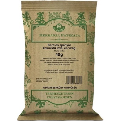 Herbária sypaný čaj Dúška tymianová vňať 40 g