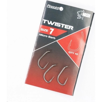 Kevin Nash Pinpoint Twister Micro Barbed vel.2 10 ks