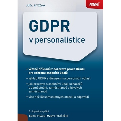 GDPR v personalistice - JUDr. Jiří Žůrek