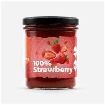 GRIZLY 100% Jahoda bez přidaného cukru s extra kousky ovoce 200 g