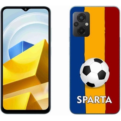 Pouzdro mmCase Gelové Xiaomi Poco M5 4G - fotbal 1