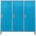 Carmen Метален шкаф Carmen CR-1605-3 JZ - сив / светлосин