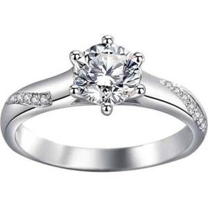 Silenti Jewelry Сребърен пръстен "Дар" - 8 - 57мм (18.1мм диам. )