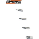 B. mannesmann Кръстат бит за отвертка PH0 x 25 mm, 3 бр. / MANNESMANN 20100 / (M 20100)
