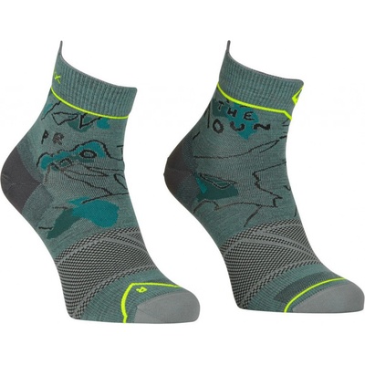 Ortovox Alpine Light Quarter Socks M ponožiek sivá