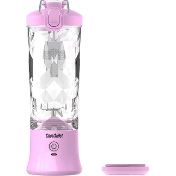 SmoothieJet přenosný USB smoothie 600 ml voděodolný Růžová