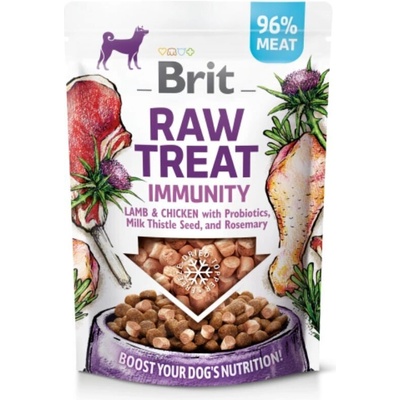 Brit Raw Treat Immunity Lamb & Chicken 40 g Freeze-dried лакомство - агнешко и пиле, подкрепа за имунитета