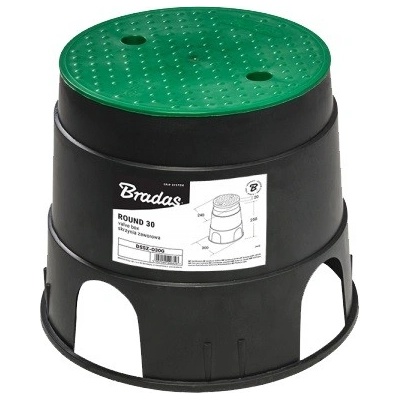 Bradas ventilová skriňa Round 30 cm