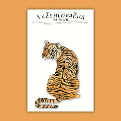 ePiPí Nažehlovačka - Tygr