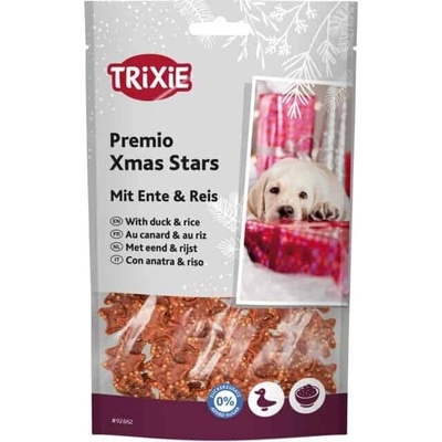 Trixie PREMIO Xmas Stars vánoční pamlsek kachna s rýží 100 g